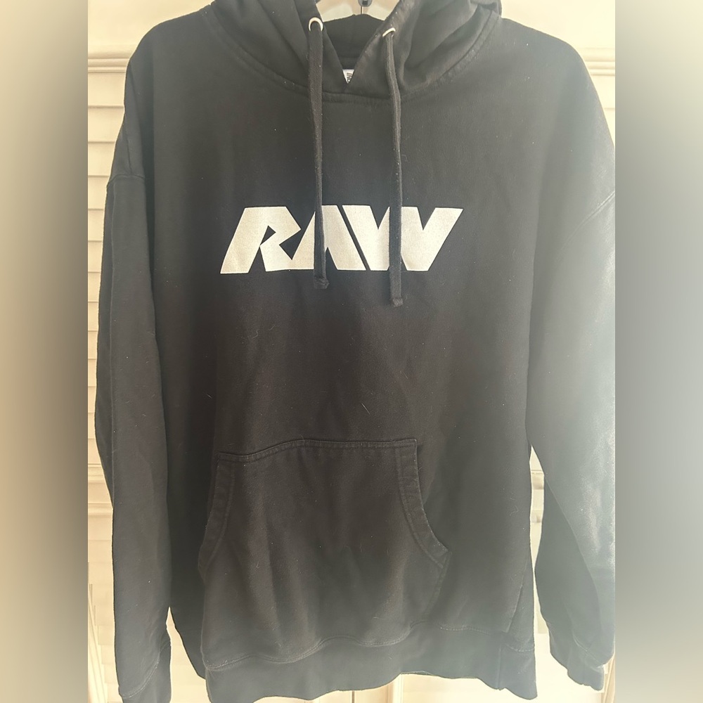 RAW ATHLETICS HOODIE NEW WITH TAGS Independent Trading Company Black Hoodie